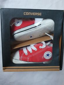 Converse first star red size 3
