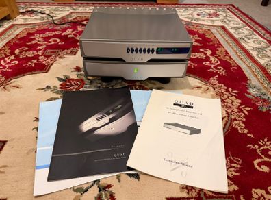 QUAD 99 Stereo Amplifier And Preamp Set - Phono MC/MM Input - Manuals & QuadLink Cable- Free Postage