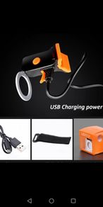 LED lighting  5 mode styles bike light