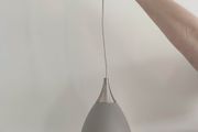 Grey ceiling light