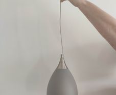 Grey ceiling light