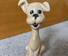 Vintage Sylvac Long Neck Ceramic Dog Figurine