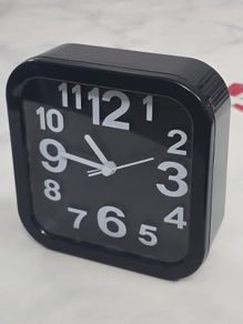 Alarm Clock Analog - Black