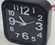 Alarm Clock Analog - Black