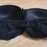 As New - Size 34C - A Black Strapless Bra - Lace Trim - # Image 2