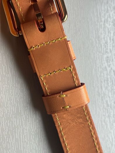 Unbranded 100% Vachetta Leather Strap for Louis Vuitton bags