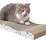 Cat Scratcher Cat Scratching Board Cardboard Cat Scratchers with Premium Scratch Textures Design Curved Shape Reversible Use Durable Scratching Pad MULTIPLE STYLES AVAILABLE, SEE PHOTOS (FREE POSTAGE) Image 5