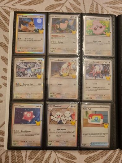 Pokemon 30Th Celebration Base set cards