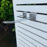 Spinning Display Stand - White And Pink Colour - Slat Wall Design - Hooks Availabe Image 3