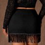 Fabulous Skirt with  a Sparkly Trim & Tassels size 20 + other amazing skirts available Image 2