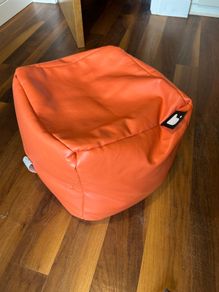 Bean bag foot stool