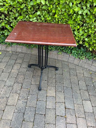 Cast Iron Pub Table.