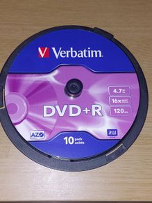 Verbatim DVD+R 16x  Spindle Pack of 7