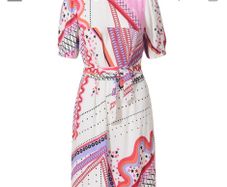 Oliver bonas print dress uk6