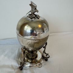 Victorian Silver Plate Egg Coddler Server Warmer By Mappin Brothers Circa 1800's
