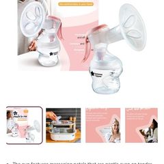 Tommee tippee manual breast pump