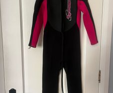 Girls Turbo Wetsuit Age 8-9