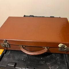 Vintage Leather Trunk