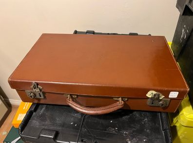 Vintage Leather Trunk