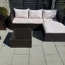 Rattan garden sofa Image 5
