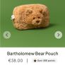 New JELLYCAT Bartholomew Bear Pouch Image 4