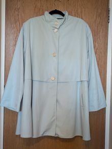Blue summer coat