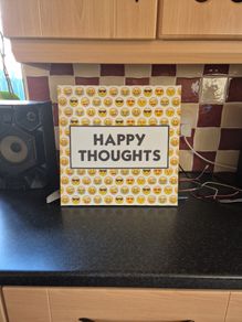 Happy Thoughts Canvas