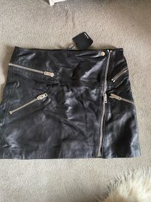 The Kooples leather skirt