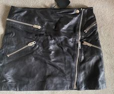 The Kooples leather skirt