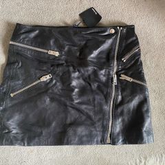 The Kooples leather skirt