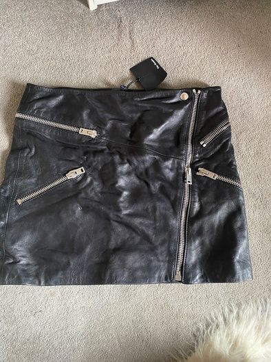 The Kooples leather skirt