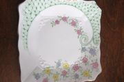 Tuscan porcelain plate