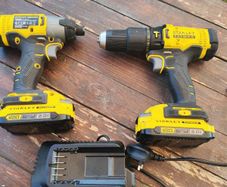 Stanley fatmax drill and impact driver