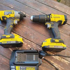 Stanley fatmax drill and impact driver