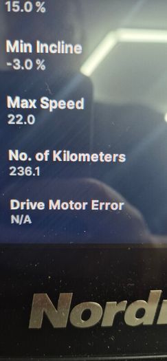 NordicTrack 2950 - 236KM total use
