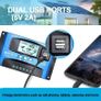 MPPT Solar Charge Controller 100A Solar Panel Regulator Image 5