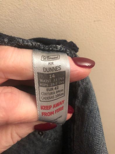 Denim shorts (size 14)