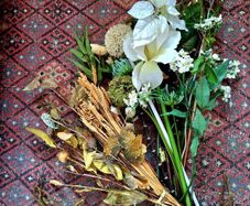 Silk, dried & artificial flowers