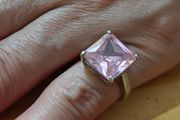 Sterling Silver Ring - Size J - Stamped for Silver (S56)