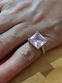 Sterling Silver Ring - Size J - Stamped for Silver (S56)
