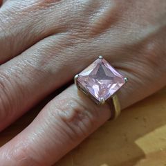 Sterling Silver Ring - Size J - Stamped for Silver (S56)