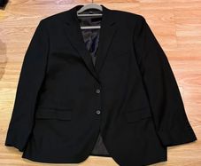M&S Black Blazer Classic Regular Fit Smart Jacket