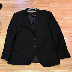 M&S Black Blazer Classic Regular Fit Smart Jacket