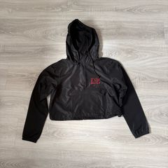 Lana Del Rey Cropped Chemtrails Wind Breaker Jacket