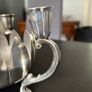 Vintage F.B. Rogers Italy EP Brass Lotus Candelabra Image 5
