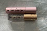 Too faced mascara and lip plumper