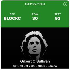 Gilbert o Sullivan tickets