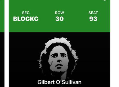 Gilbert o Sullivan tickets