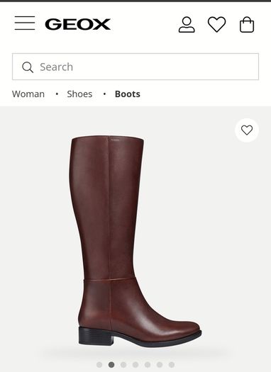Geox Leather Boots