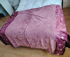 Purple Bed Cover